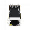 0838-1X1T-W7 Power over 1 Port Ethernet RJ45 Magjack Connector