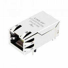 0826-1X1T-1-F 1 Port 8 Position RJ45 Jack Connector