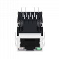 SI-51009-F Single Port RJ45 Connector with 1000 Base-T Applications In Routers 3