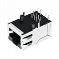 SI-51009-F Single Port RJ45 Connector with 1000 Base-T Applications In Routers 2