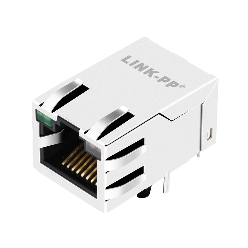 SI-51009-F Single Port RJ45 Connector with 1000 Base-T Applications In Routers