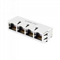 1840528-6 | 1X4 RJ45 Connector with
