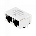 MOXIE MOX-RJ45-204G | 1X2 RJ45 Connector