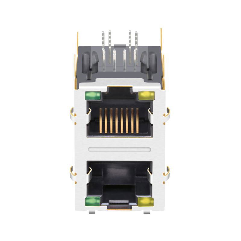 AR0508-6232 | 2x1 RJ45 Connector with 1000 Base-T Integrated Magnetics 3