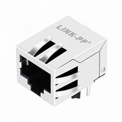 48F-03ND2NL | 1000 Base-T 1 Port RJ45 Stacked Connector RJ 45 Modular Jack