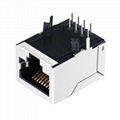 48F-01NW2NL 1000 Base-T Single Port RJ45 Male to Female Connector 