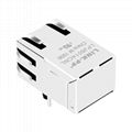 XFATM9J-CT1-4M Single Port 8 Pin RJ45 Female Connector RJ 45 Jack