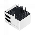 XFATM6CB-CLYG1-4MS 8P8C Cat5 RJ45 Connector Ethernet Jack