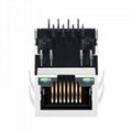 SI-60118-F 1x1 Port RJ45 Connector 8P8C Ethernet Jack