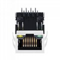 SI-60152-F 10/100 Base-T RJ45 Female Jack RJ 45 Modular Plug