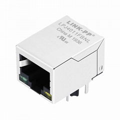 HY911105AE RG45 One Port RJ45 Power Connector RJ 45 Magjack