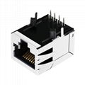 13F-64HND2NL 8P8C Jack RJ45 Female Socket Connector with LED