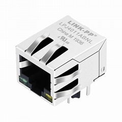 RJLD260TC1 Amp RJ45 Connector RJ-45 Ethernet Jack with LED