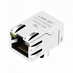 47F-1216DYD2NL 10/100 Base-T 90 degree Single Port RJ 45 Connector