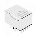 LA1S109-43 LF 1000 Base-t 1X1 RJ45 Connector Module With Magnetic 4