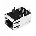 ARJ-1320-47F Single Port Shielded 8 Pin RJ45 Plug Connector Modular Jack