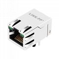 SI-55006-F Belfuse Shielded Single Port 8 Pin  Ethernet RJ45 Connector