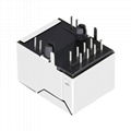 XRJH-01M-4-E11-180 Shielded RJ45 Plug with 10/100 Base-T Transformer