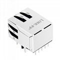 XPJG-01K-1-PK3-310 1X1 RJ45 Magnetic Connector with Transformer