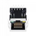 XPJG-01K-1-PK3-310 1X1 RJ45 Magnetic Connector with Transformer 5