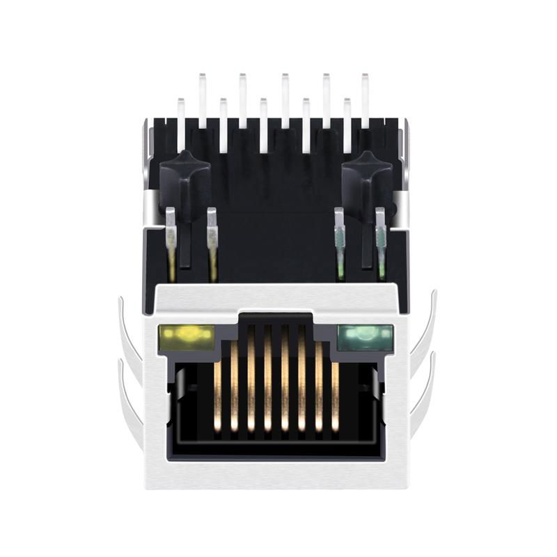 HFJ11-RP44E-L12RL RJ45 Connector with LED For Network Camera 4