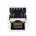 HFJ11-RP44E-L12RL RJ45 Connector with LED For Network Camera 4