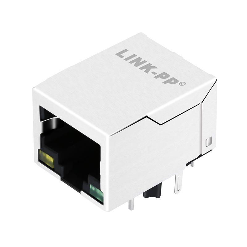 LU1S041CX-34 LF amp RJ45 Connector Cat6 With Magnetics For PCB