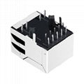 13F-67BYGDD2NL Ethernet RJ45 Plug Integrated Magnetics Connector