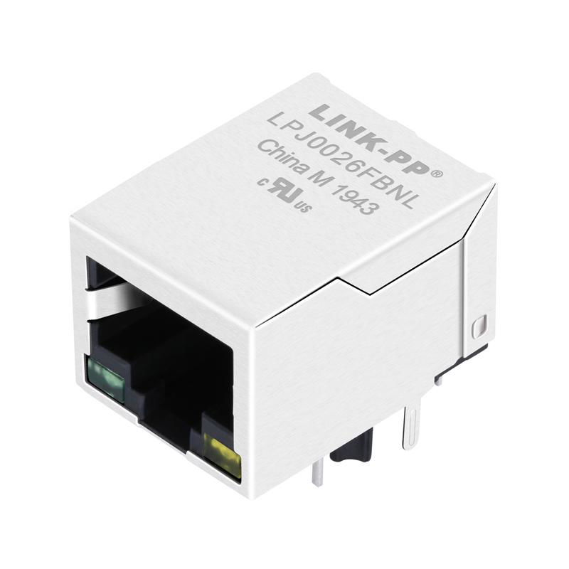 HY911103A 10/100 BASE-T 1 Port RJ45 Jack Module With Low Price