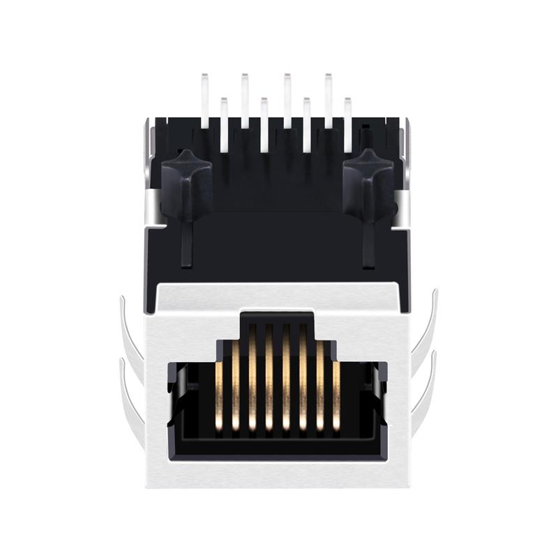 SI-60136-F 8 Pin Shielded RJ45 Modular Plug Jack Module 4