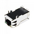 0826-1DX1-32-F RJ45 Connector With Gigabit Integrated Magnetics 3