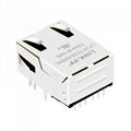 L829-1J1T-43-F Single Port Low Profile RJ45 Connector with 1000 Base-T