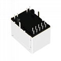 V890-1CX1-46 Vertical RJ45 Ethernet Jacks with 1000 Base-T Integrated Magnetics 3