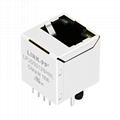 J1AT11ZCC2 Pulse Vertical RJ45 Connector with 10/100 Base-T Integrated Magnetics 1