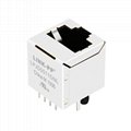 RJ-180A03A Vertical RJ45 Modules with 10/100 Base-T Integrated Magnetics
