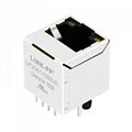 51F-1201GYD2 / 51F-1201GYD2NL Vertical RJ45 Connector With Integrated Magnetics 1