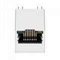 1840417-2 Gigabit Vertical RJ45 Connector With Magnetics