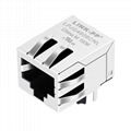 1840433-1 | Single Port RJ45 Connector with Gigabit Magnetics Transformers