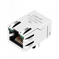 1840750-7 Single Port RJ45 Connector with 1000 Base-T Magnetics For Switches 1