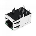 1840750-7 Single Port RJ45 Connector with 1000 Base-T Magnetics For Switches 2