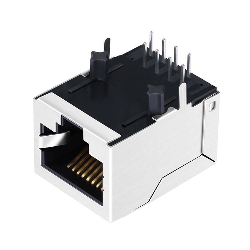 HY901129A 10/100 Base-T Single Port RJ45 Female Socket with Magnetics 4