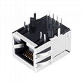 SI-40141 Single Port Ethernet RJ45 Magjack Integrated Magnetics 3