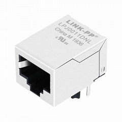 HFJ11-2450E-S1RL 1X1 Port 8P8C RJ45 Modular Jack