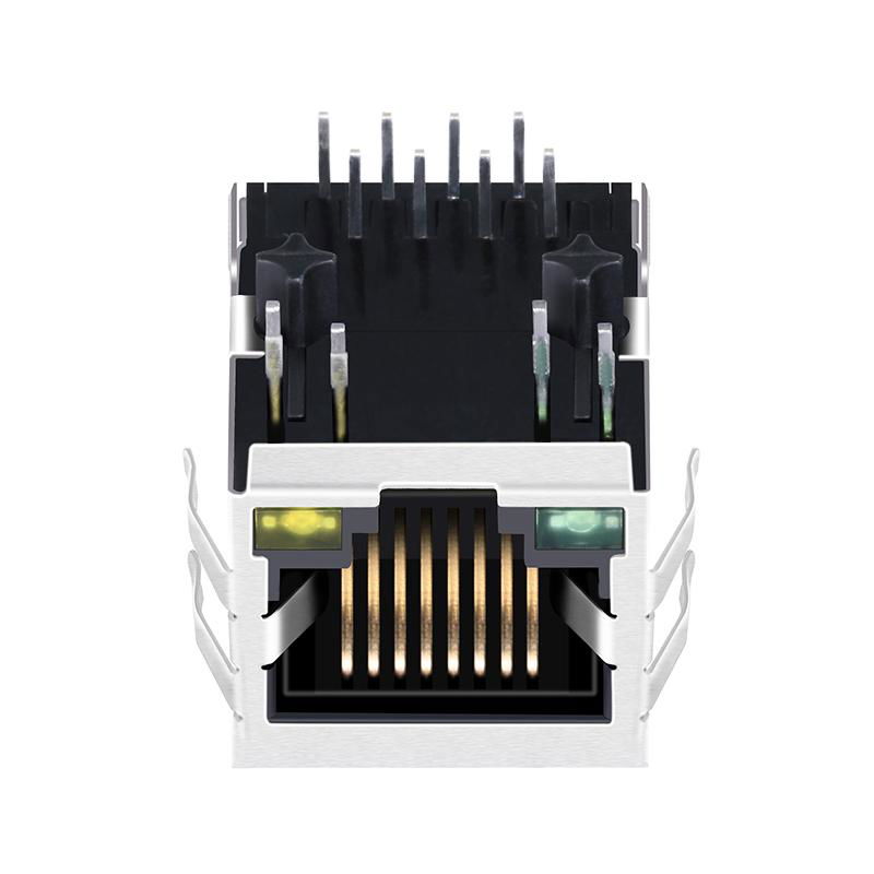 XRJG-01S-4-D22-210 / XRTG-01S-4-D22-210 RJ45 8 Pin Female Connector 3