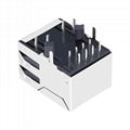 J0011D21BNL Single Port  Shielded RJ45 Connector Price 2