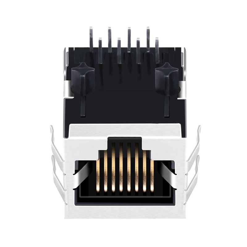 J0011D21NL Single Port RJ45 Connector with 10/100 Base-T Integrated Magnetics 4