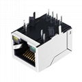 13F-63CGYD2SNW2NL Single Port Jack RJ45 Femal Modular Connector