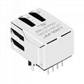 RJ-032TC 10/100 Base-T 8P8C RJ45 Cat5e Connector Modular Jack 2