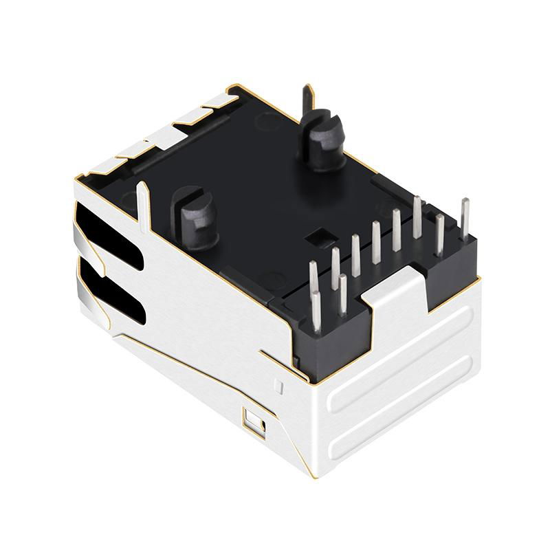 0810-1X1T-03 Single Port RJ45 Ethernet Connector 3