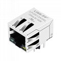 RJ-10149E 10/100 Base-T Integrated Magnetics Single Port RJ45 Female Jack